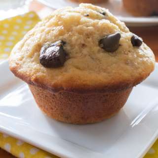 Banana Chocolate Chunk Muffins