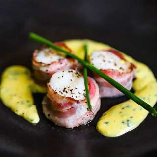 Sea Scallops with Pancetta
