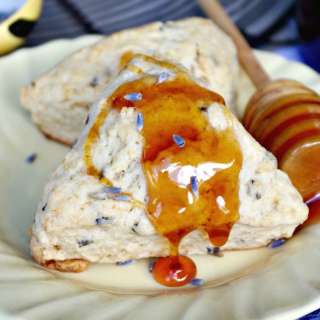 Honey Lavender Scones