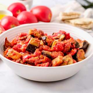 Roasted Eggplant Salad