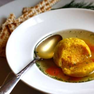 Saffron Matzo Balls