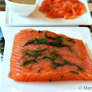 Gravlax with Sweet Dill Mustard Sauce