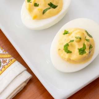 Spicy Southwestern Deviled Eggs