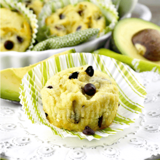 Chocolate Chip Avocado Muffins