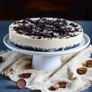 Peanut Butter Cup Ice Cream Cake