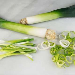 How to Clean and Slice Leeks