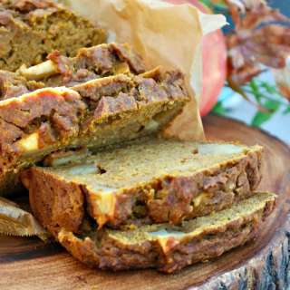Whole Wheat Pumpkin Apple Bread
