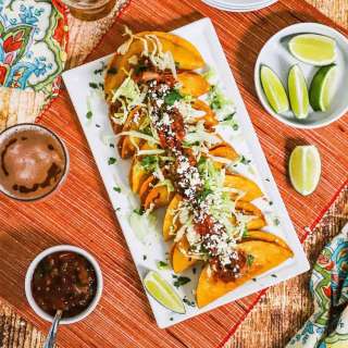 Shrimp Tacos Dorados