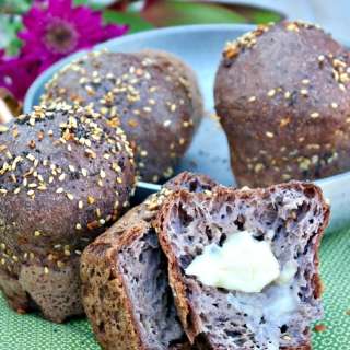 Low Carb Rolls with Everything Seed Blend