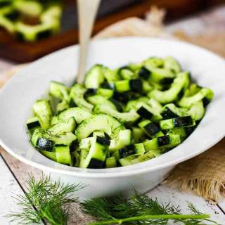 Cool Cucumber and Dill Salad