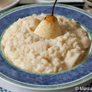 Pear and Gorgonzola Risotto