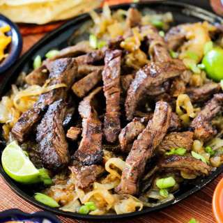 Authentic Steak Fajitas