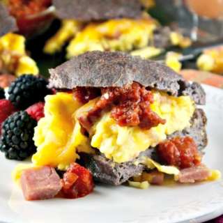Low Carb Breakfast Sandwich to Feed a crowd or wrap-up to go