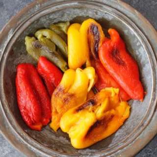 How to Roast Bell Peppers