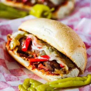 Sausage and Peppers Hero