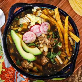 Pozole (Pork and Hominy Stew)