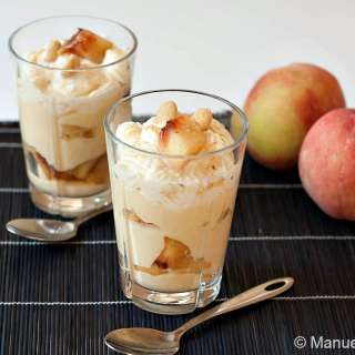 Peach and Almond Trifle