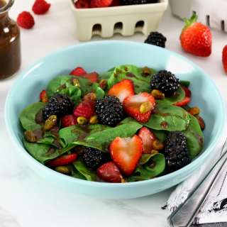 Strawberry Spinach Salad