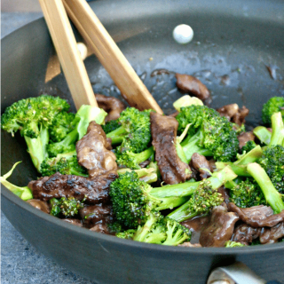 Easy Orange Beef Stir Fry {Ready in under 30 minutes}
