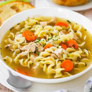 Classic Homemade Chicken Noodle Soup