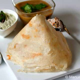 Dosa and Coconut Chutney
