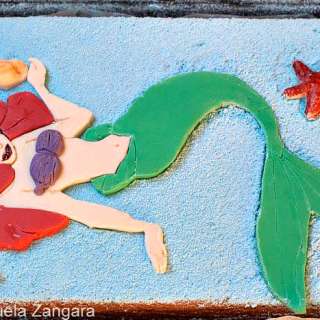 The Little Mermaid Yogurt Cake