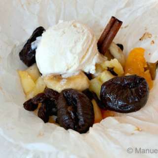 Fruit Salad en Papillote - Macedonia al Cartoccio