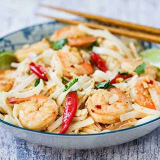 Authentic Shrimp Pad Thai