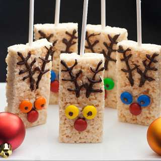 Reindeer Rice Krispies Treats