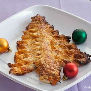 Pizza Christmas Tree