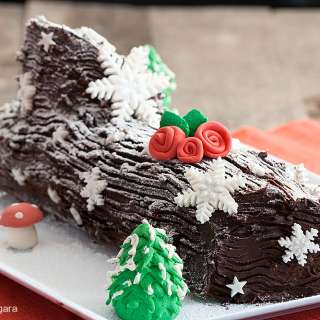 Chocolate Yule Log