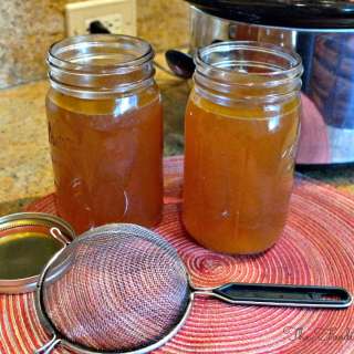 Slow Cooker Turkey Stock