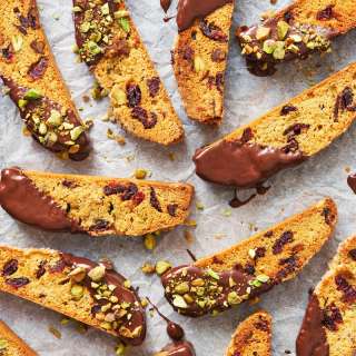 Cranberry Orange Biscotti