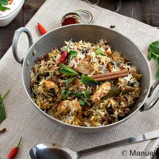 Hyderabadi Chicken Biryani