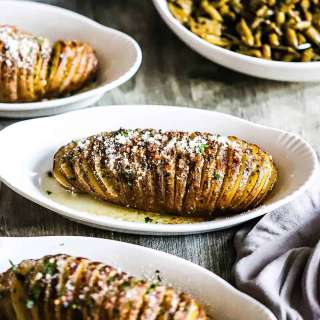 Crispy Hasselback Potatoes