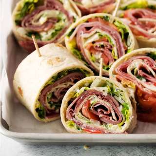 Italian Pinwheel Sandwiches