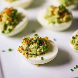 Avocado Deviled Eggs