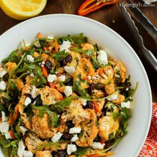 North African Cauliflower Salad with Charmoula Dressing