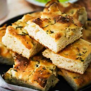 Focaccia with Rosemary and Olive Oil