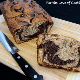 Marbled Chocolate Banana Bread