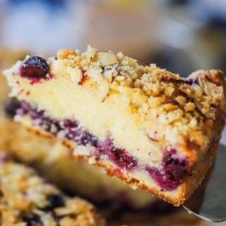 Blueberry Almond Coffee Cake