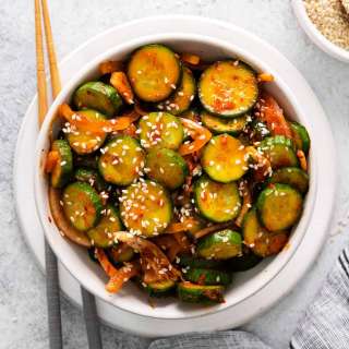 Quick Cucumber Kimchi