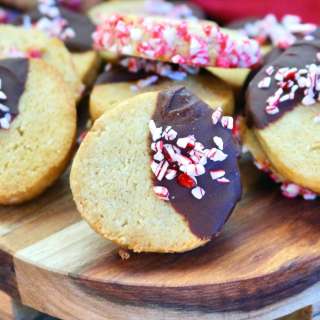 Peppermint Keto Christmas Cookies