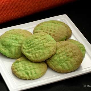 Green Buttercream Cookies