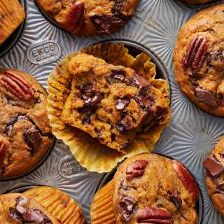 Pumpkin Chocolate Chip Muffins