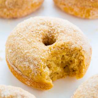 Baked Cinnamon Sugar Donuts