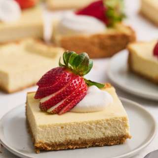 New York-Style Cheesecake Bars