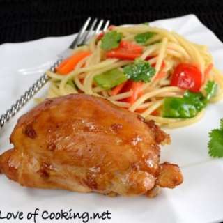 Asian-Glazed Chicken Thighs