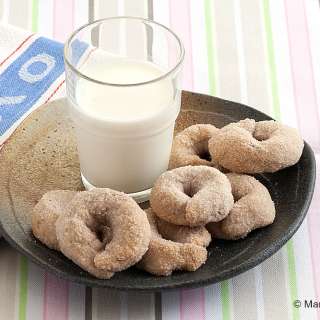 Italian Red Wine Doughnut Cookies
