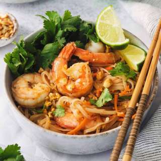 Pad Thai with Shrimp